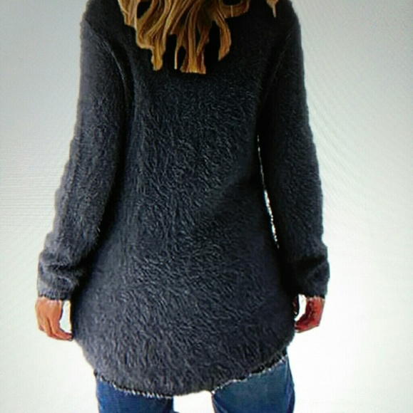 CELMIA OVERSIZED SWEATER/Brown on Left - Picture 4 of 8